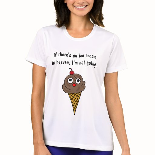 BL Funny Ice Cream Monster Tshirt Zazzle