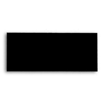 Black #10 Envelope Template