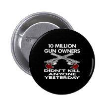 Black 10 Million Gun Owners Kill Pin