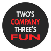 Black 2 Company 3 Fun Sticker