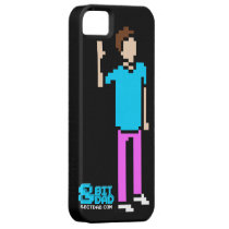 Black 8-bit T&C iPhone 5 Case casemate cases