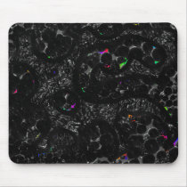 Black Aborigine Mouse Pads