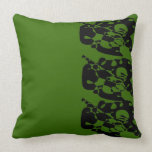 Black Abstract pattern pillow