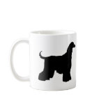 Black Afghan Hound Dog Mug