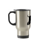 Black Afghan Hound Dog Mug
