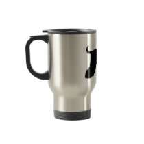Black Afghan Hound Dog Mug