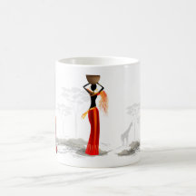 Black Africa Coffee Mug