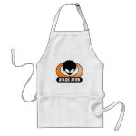 Black Afro Alien Apron Black Afro Alien Apron