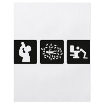 black alcohol picture icon flyers