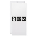black alcohol picture icon rack cards