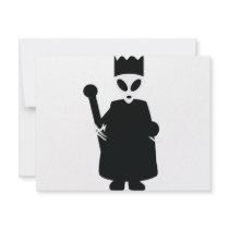 black alien king icon custom announcement