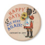 Black Americana Obama Happy Days Are Here Again Magnet