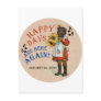 Black Americana Obama Happy Days Are Here Again Post Card