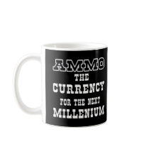 Black Ammo Currency Next Millenium mugs