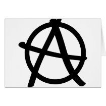 black anarchy sign cards by Tomaniac black anarchy sign cards
