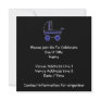 Black and Blue Baby Stroller. Announcement