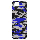 Black and Blue Camo - iPhone 5 iPhone 5 Cases