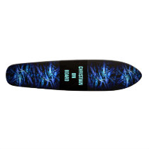 Black and Blue Skateboard