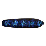 Black and Blue Skateboard