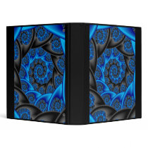 Black and Blue Spiral binders