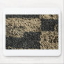 Black and brown shag checkered carpet mouse pads