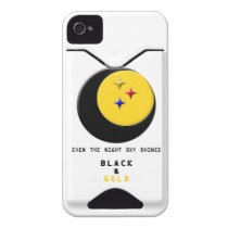 Black and Gold is even in the Night Sky Case Iphone 4 Id Cases