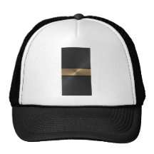 Black And Gold Mesh Hats