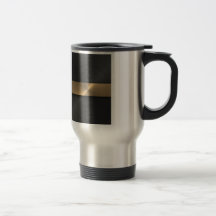 Black And Gold Mug