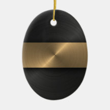 Black And Gold Ornament