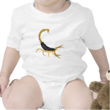 Black and Gold Scorpion Shirts