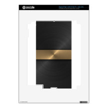 Black And Gold Skins For iPad 3