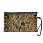 Black and Gold Snake Skin print bagettes bags