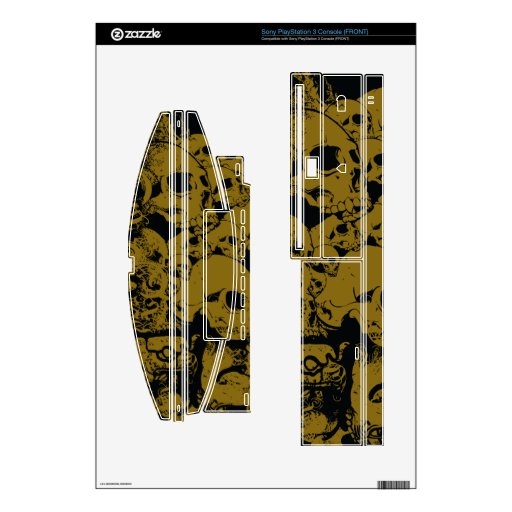 Gold Ps3 Skin