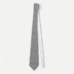 Black and Gray Brocade Elegant Wedding Damask ties