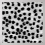 Black and Gray Cheetah Print Pattern.