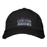 Black and grey LSVA Hat embroidered hats