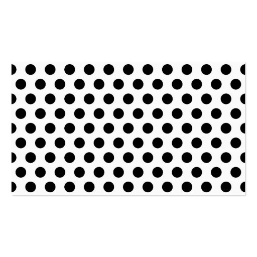 Black and Linen Modern Stripes and Dots Business Cards (back side)
