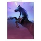 postcard - Black and Majestic Card
