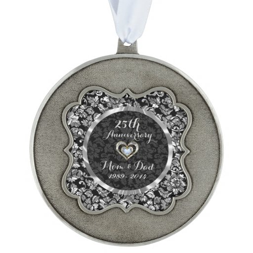 black and metallic silver 25th wedding anniversary black and metallic silver 25th wedding anniversary