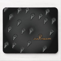black and orange mousepads by IceCreamDesigns black and orange mousepads