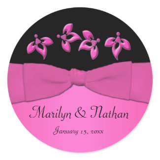 Black and Pink Floral 1.5