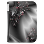 Black and pink flowers caseable cases
