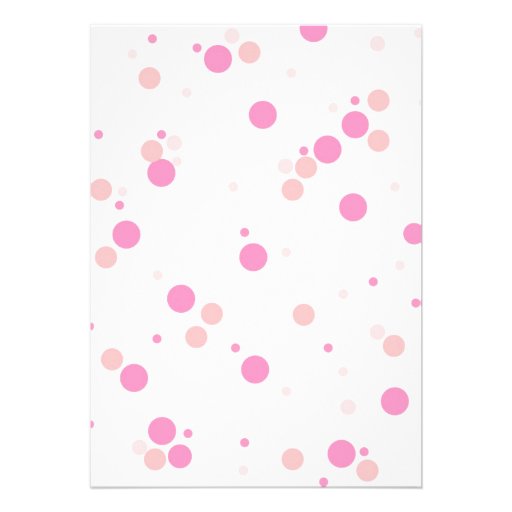 Black and Pink Polka Dot Sweet Sixteen Invitations