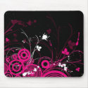 Black and Pink Tattoo mousepads by karabunda Black and Pink Tattoo mousepads