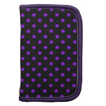 Black and Purple Polka Dot Organizer