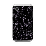 Black and Purple Swirls Samsung Galaxy S Case