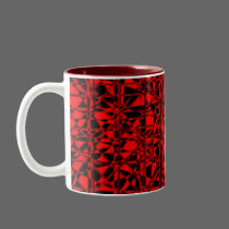 Black And Red mugs