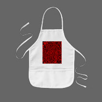 Black and Red Punk aprons