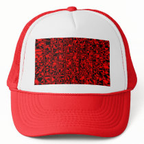 Black and Red Punk Hat