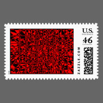 Black and Red Punk stamps